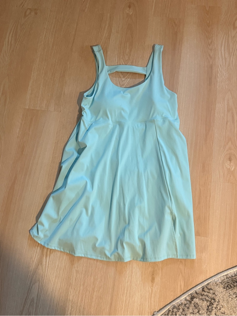 Motherhood Maternity Mint Green Active Dress with Built-In Shorts Size M